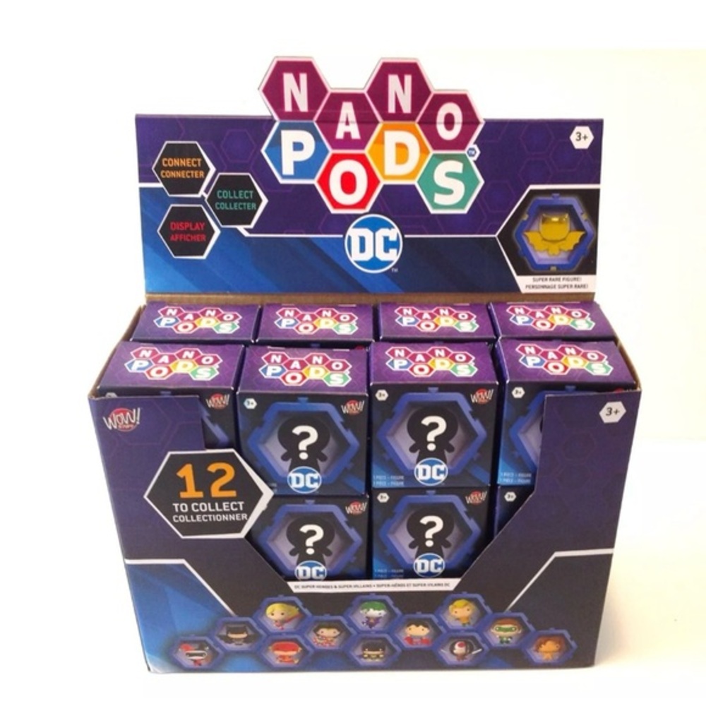 Nano Pods DC Collectible Figures